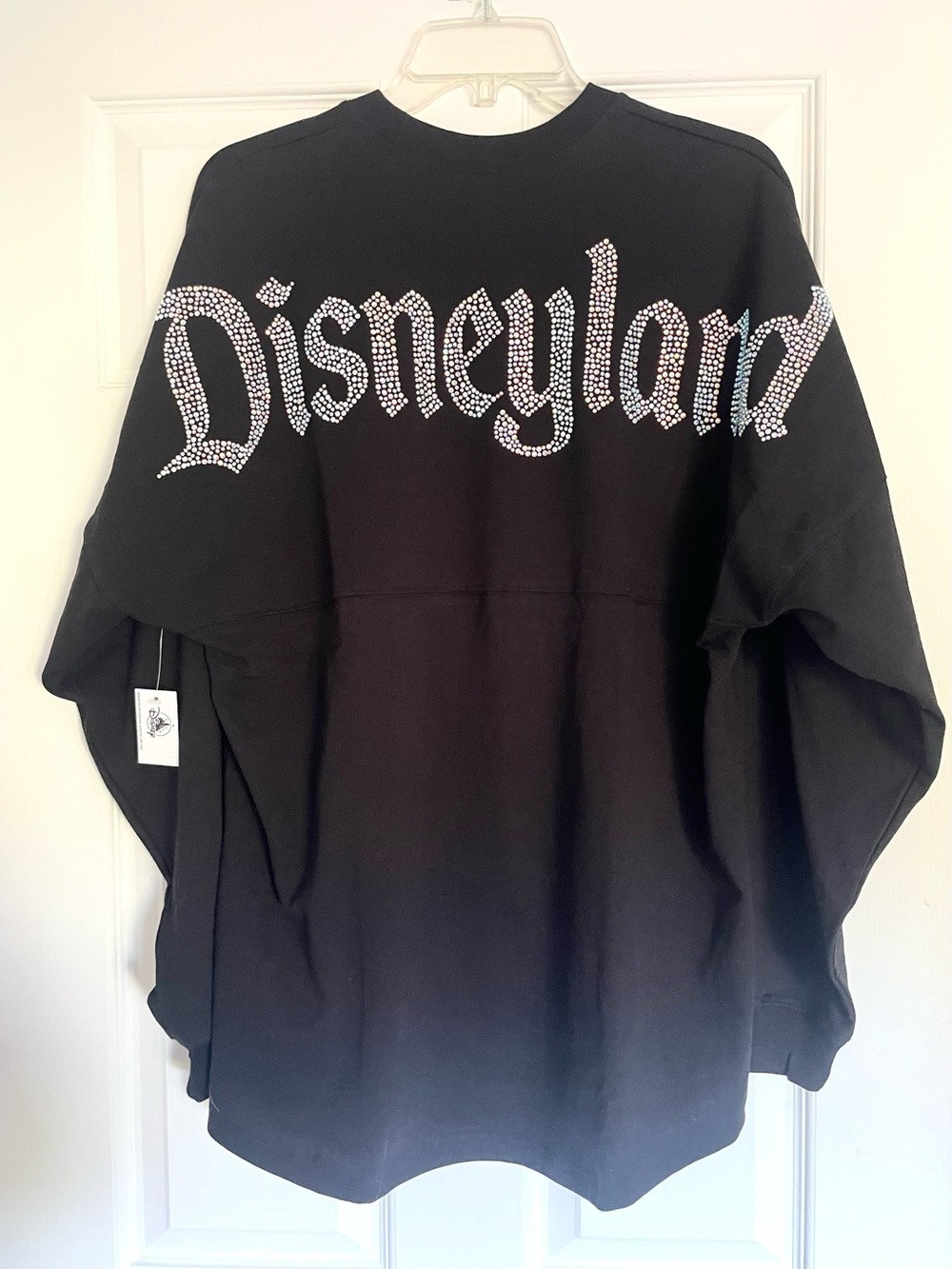 Disney Parks Rhinestone Disneyland Black Spirit Jersey